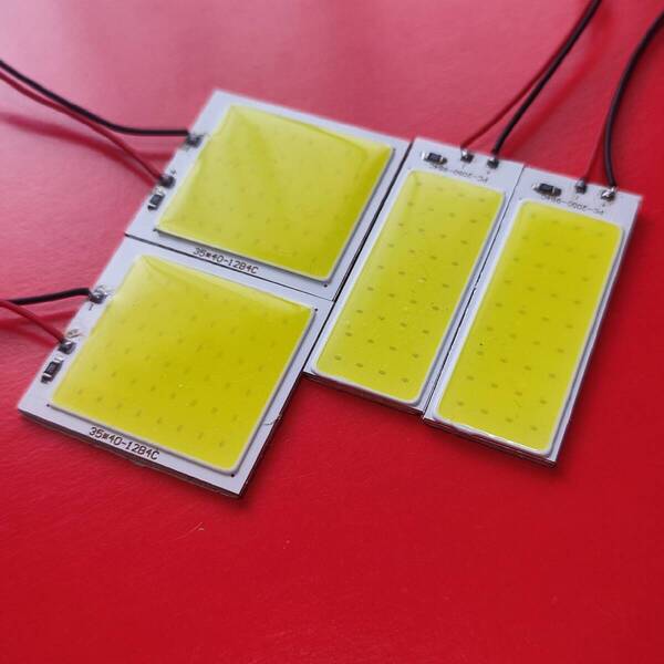 GB3 4 フリードスパイク 前期 超爆光! T10 LED ルームランプ COB 全面発光 4個セット ホワイト ホンダ /c48/c36