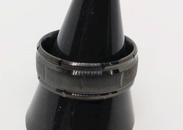 送料無料 【27号】センター 艶消し ブラック リング 指輪 ストリート 病み系 ロック ファンスマ