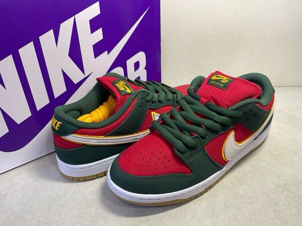 NIKE SB DUNK LOW PRO PRM ダンク ロー SUPERSONICS スーパーソニックス US10.5 国内正規 未使用新品 FZ1287-300