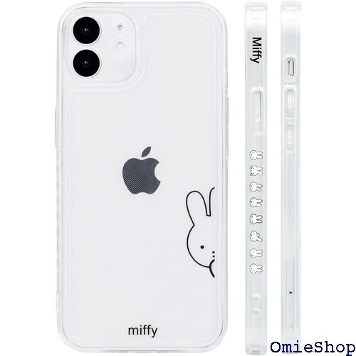 ミッフィー iPhone15 用 ケース スマホケース イドデザイン クリア 6.1インチ iPhone15 用 1461