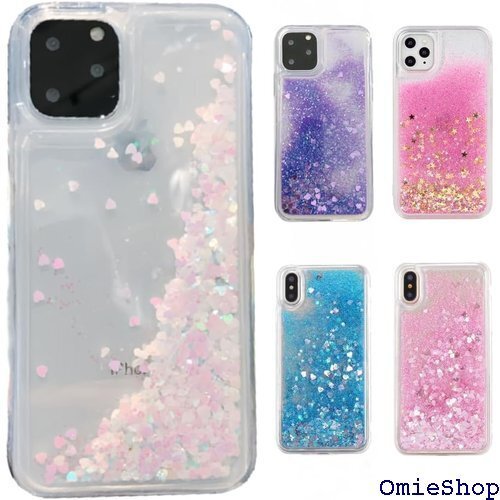 流砂 HYUNGJ iPhone15用 ケース カバー ne15カバー 軽量 軽い 簡単 ins ピンクハート柄 1554