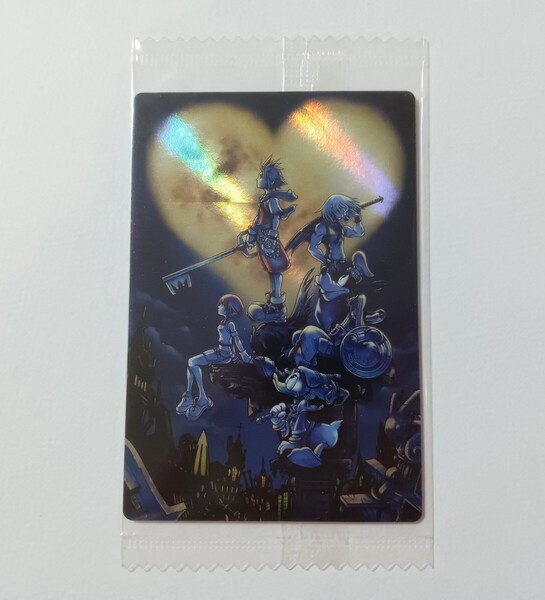 送料無料★キングダムハーツ メタリックプラカード No.01 ビジュアルカード カードウエハース 第一弾 KINGDOM HEARTS