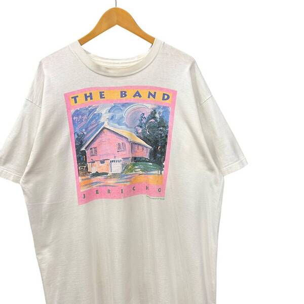 90s ビンテージ THE BAND 両面プリント バンド Tシャツ XL ホワイト ピーターマックス PETAR MAX 90年代 ザ・バンド ロックT バンT