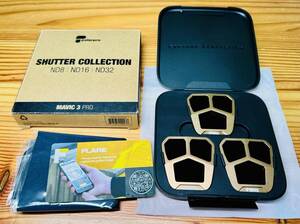 送料無料★DJI Mavic 3 Pro シリーズ用 PolarPro Shutter Collection NDフィルターセット ND8 ND16 ND32 M3P-Shutter ドイツ製高品質ガラス