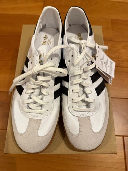 未使用スニーカー adidas originals (アディダス オリジナルス) SAMBA DECON IF0642 28.5センチ白