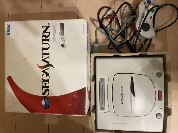 箱説付き・動作確認済】初期型セガサターン一式(すぐ遊べる
