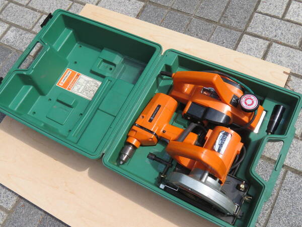 日立 エキスパート3 電動丸のこ・かんな・ドリル・ DS-3C 動作確認済【送料無料】
