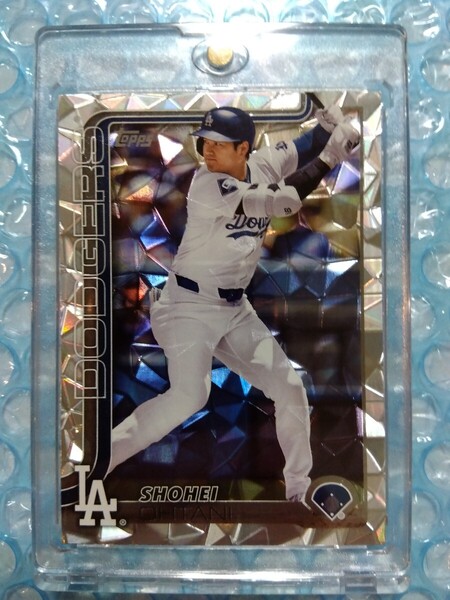 送料込即決 2025 Topps Series 1 Diamante Foil #1 Shohei Ohtani 大谷翔平 ディアマンテ フォイル Hobby ハンガーボックス限定 ドジャース