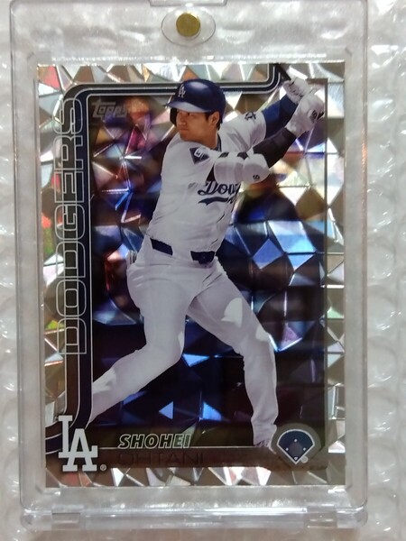 送料込即決 2025 Topps Series 1 Diamante Foil #1 Shohei Ohtani 大谷翔平 ディアマンテ フォイル Hobby ハンガーボックス限定 ドジャース