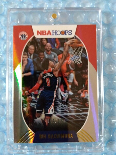 送料込即決 199枚限定 2020-21 Panini NBA Hoops Premium Box Set No.197 Rui Hachimura 八村塁 プレミアムボックスセット 現レイカーズ