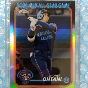 送込即決 2024 Topps Chrome Update Series 2024 All-Star Game ASGC-18 Shohei Ohtani 大谷翔平 クロミニウムカード リフラクター +M