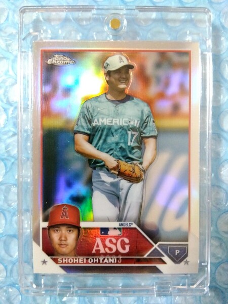送料込即決 2023 Topps Chrome Update Series 2023 All-Star Game ASGC-31 Shohei Ohtani 大谷翔平 クロミニウムカード リフラクター +M