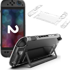 Switch2 対応 カバー 分体式設計 保護カバー クリアケース PC材質 任天堂スイッチ2対応 クリア 保護カバー