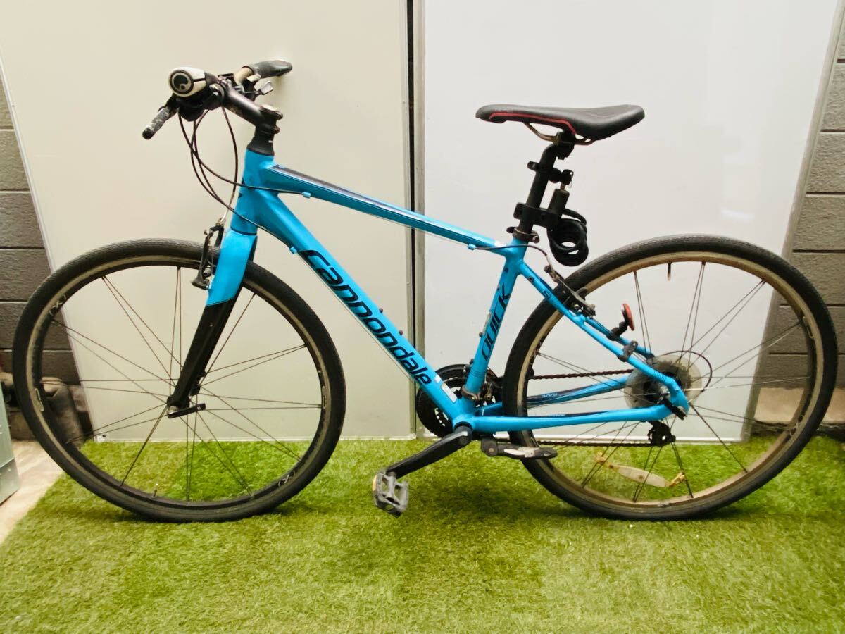 Cannondale クロスバイク QUICK4 Mサイズ中古 Yahoo!オークション -「キャノンデール quick 4」(Mサイズ