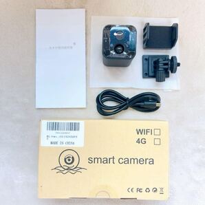 32小型カメラ ペットカメラ 見守りカメラ 4K 充電式 防犯カメラ Wi-Fi