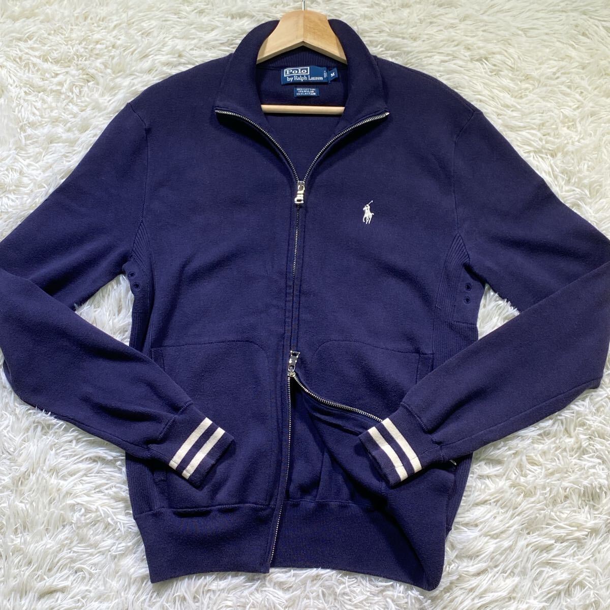 いまほ✴︎Ralph Laurenニットジャケット未使用 ネイビーL 2025年最新】Yahoo!オークション -ラルフローレン ニット