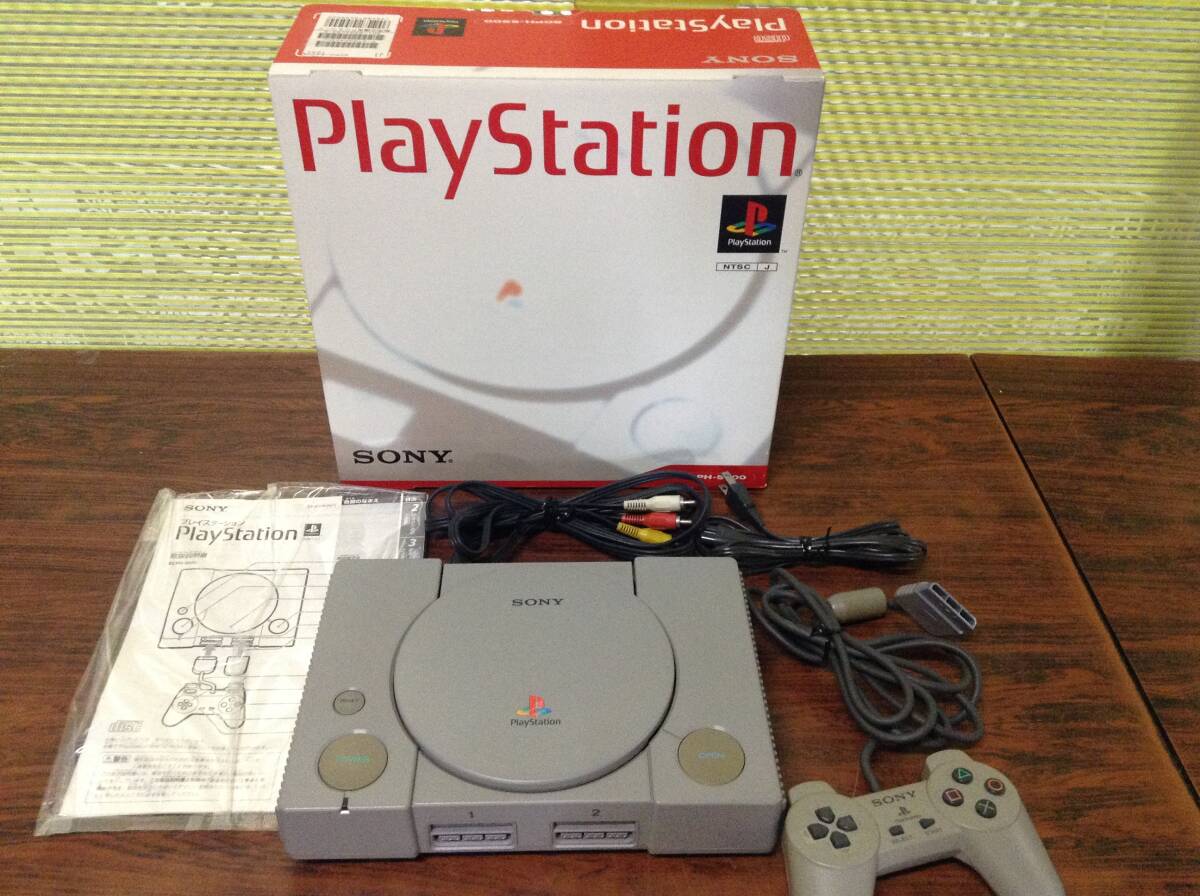 動作確認済み PS1 本体セット SCPH-5500 プレイステーション