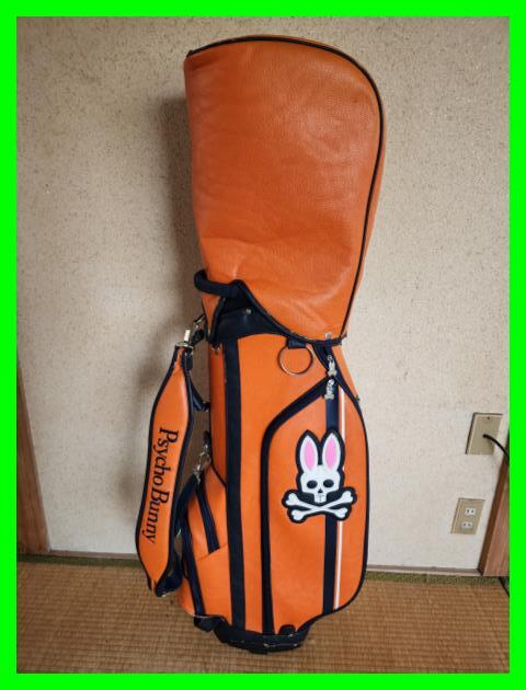 サイコバニー キャディーバッグ レディース 軽量 オレンジ
