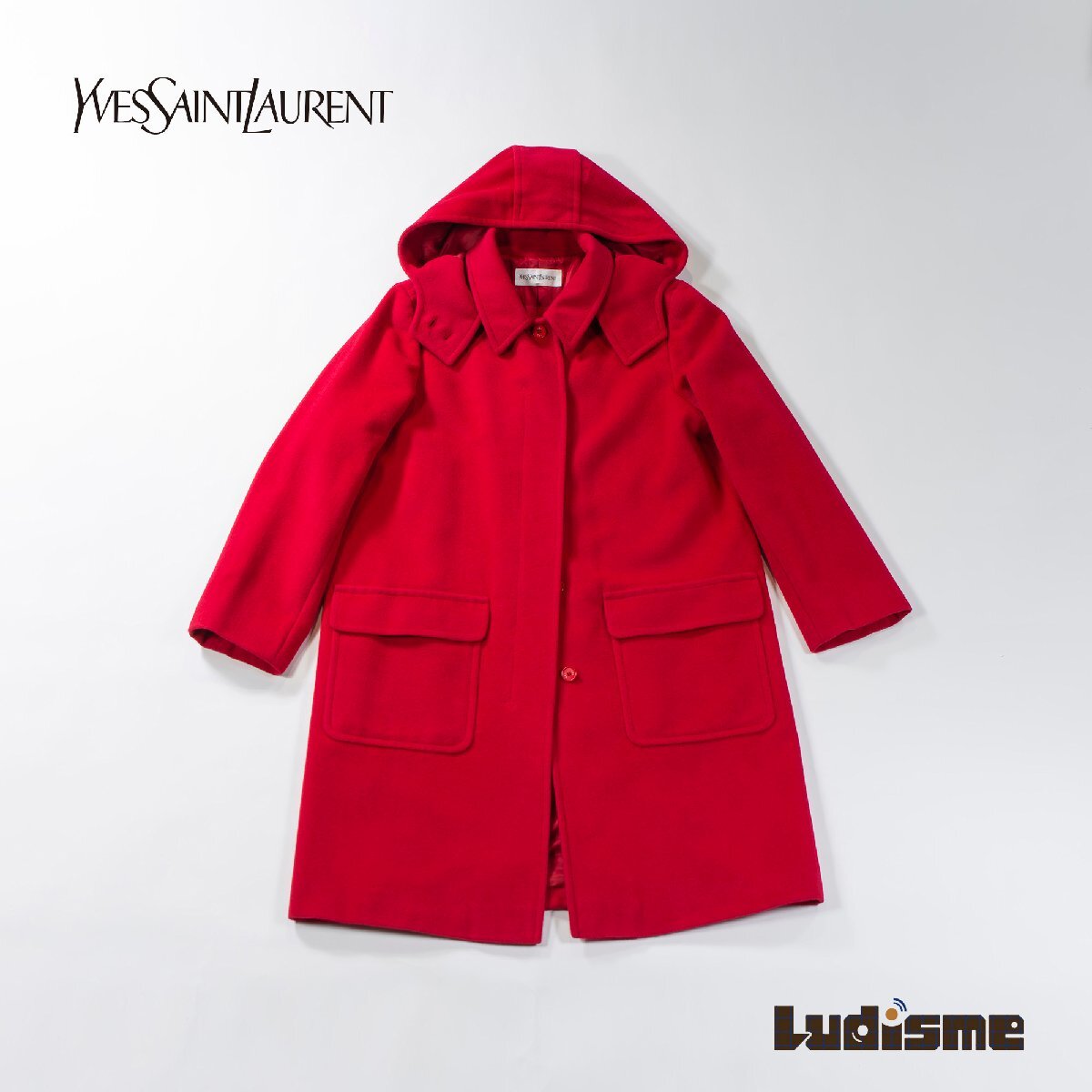 イヴサンローラン Yves Saint Laurent コート 赤 2025年最新】Yahoo!オークション -イヴサンローラン コートの