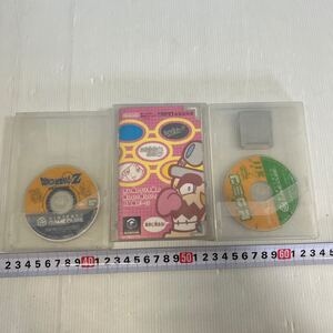 ゲームキューブ ソフト 任天堂 Nintendo DRAGON BALL メイドインワリオ ピクミン まとめ 当時物 プレミア品 ケース付き メモリーカード