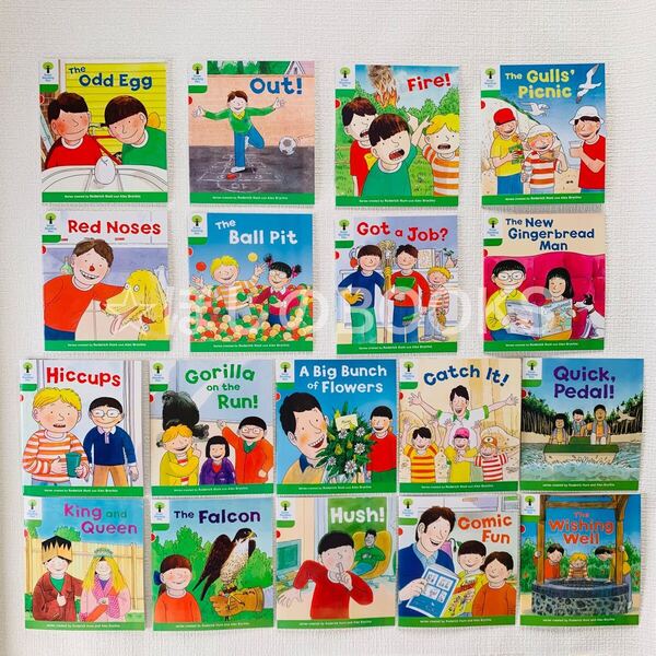 【新品 Oxford Reading Tree】Stage 2(18冊)ORT/音声付き/オックスフォードリーディングツリー/英語/絵本/教材/多読/ストーリー②