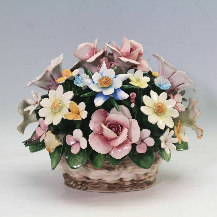 陶花 イタリア製 カポディモンテ? Yahoo!オークション -「カポディモンテ 陶花」の落札相場・落札価格