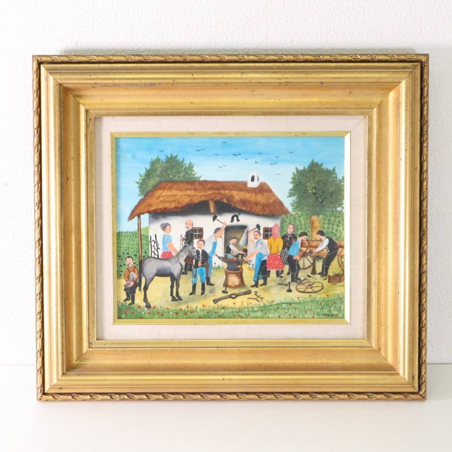 2025年最新】Yahoo!オークション -直筆油彩画(絵画)の中古品