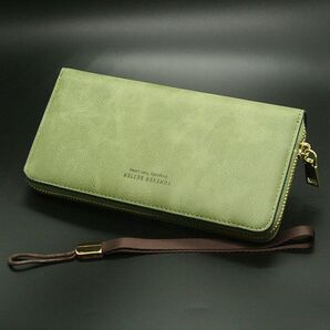 ■□■ セール ■□■ 新品 ForeverYoung ジップアラウンド 長財布 グリーン 緑62 【メンズ レディース 入学 入社 新社会人 ブランド】