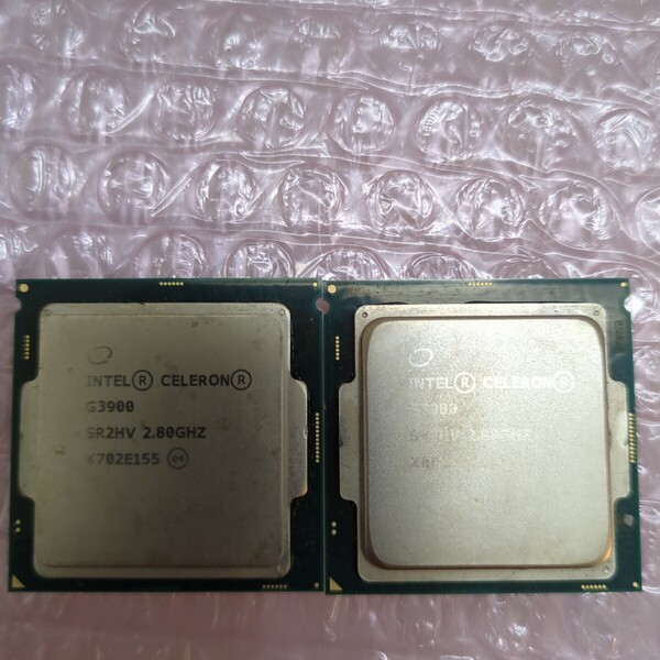 CPU Intel Celeron G3900 CPU SR2VW 2.80GHz 2個 管2CN