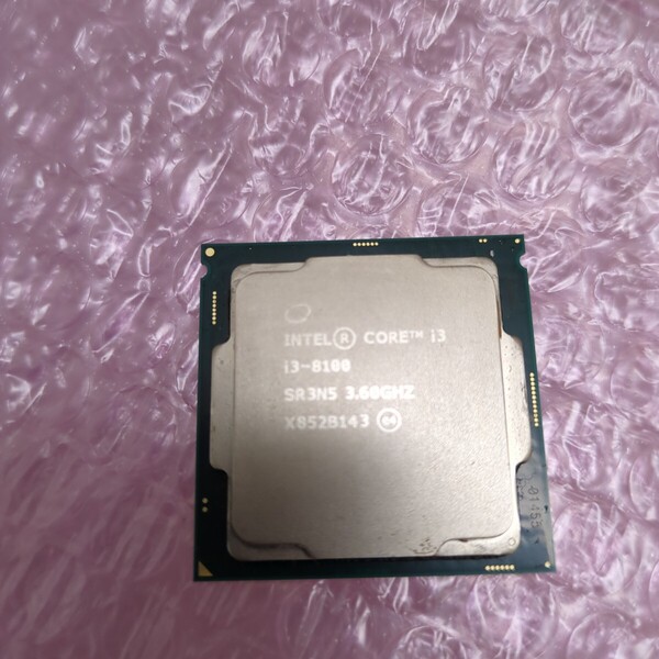 CPU Intel Core i3 8100 3.60GHz SR3N5 管33MN