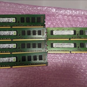 デスクトップPC用メモリ samsung Micron 4GB DDR3 PC3L 10600E 6枚 管MS6G