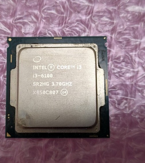 CPU Intel Core i3-6100 SR2HG 3.70GHz LGA1151 管61GMN