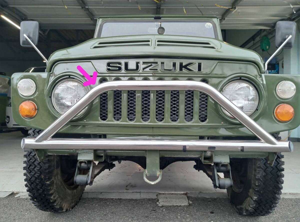 ジムニーSJ10純正フロントバンパー sj10フロントバンパー（スズキ ジムニー）by テンキチ - みんカラ