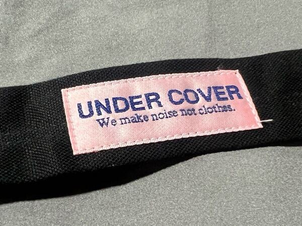 【送料無料】【希少】【新品未使用】UNDERCOVER 復刻 ブレスレット リストバンド アンダカバー 黒xピンク デッドストック 高橋盾 AFFA