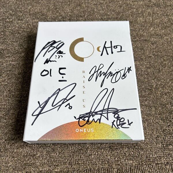 oneus RAISE US サイン CD アルバム