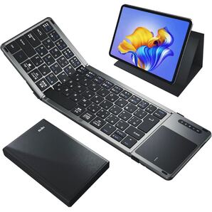 【最新型】EWIN 折りたたみ キーボード bluetooth ワイヤレス