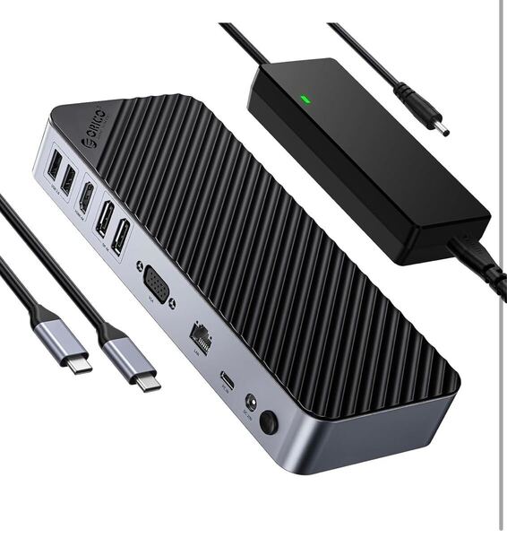 ORICO USB C ドッキングステーション 4画面拡張