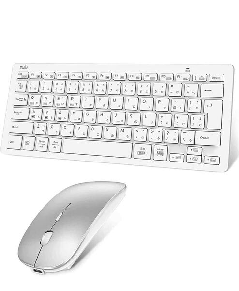 Ewin 日本語配列 キーボード ワイヤレス マウスセット bluetooth キーボード ios android Windows mac四つシステム対応