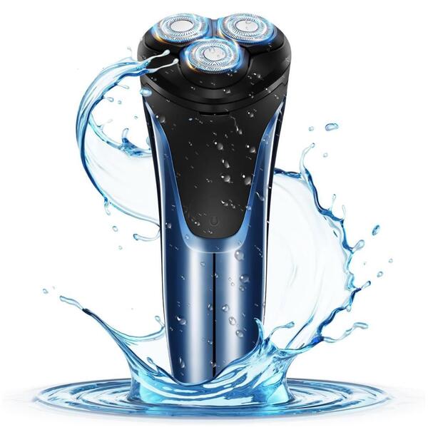 髭剃り 電動シェーバー 電気シェーバー 電気カミソリ メンズ ヒゲトリマー 回転式 USB充電式 IPX7防水 乾湿両用 父の日 新品 未使用