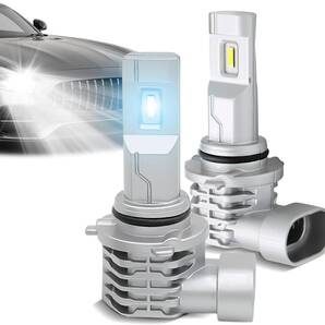 HB4 ヘッドライト led 車検対応 バイク/車用 LEDバルブ 9006 高輝度 6500K ハイビーム ノイズキャンセラー内蔵 ホワイト 新品 未使用