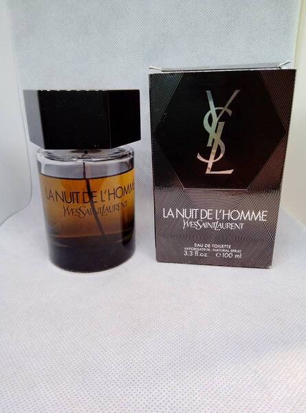 100ml 超貴重 2009年製最初期ボトル Yvea saint Laurent イブ・サンローラン ラ ニュイ ド ロム LA NUIT DE L'HOMME 廃盤調香 4degitcode