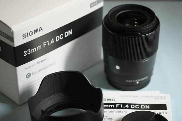 SIGMA シグマ 23mm F1.4 DC DN | Contemporary 富士フイルム X 個人の出品 防湿庫保存