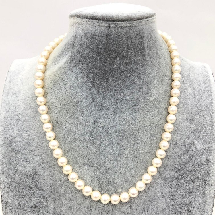 MIKIMOTO - ミキモト ネックレス パール アコヤ真珠 7.0-7.5mm