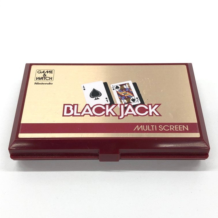 【レア】任天堂 GAME&WATCH ゲームウォッチ ブラックジャック Yahoo!オークション -「ブラックジャック」(ゲームウォッチ