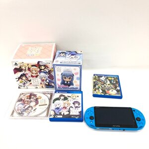 SONY PS Vita 本体 PCH-2000/ソフト ご注文はうさぎですか?Wonderful party! 初回限定版/ペルソナ4 ザ・ゴールデン おまとめ【DFAZ6051】