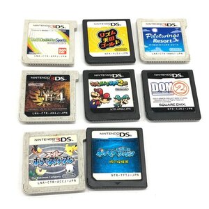 Nintendo ニンテンドー DS・3DS ソフト モンスターハンター4/ポケモン 不思議のダンジョン 時の探検隊 他 8点おまとめ【DFAZ6048】