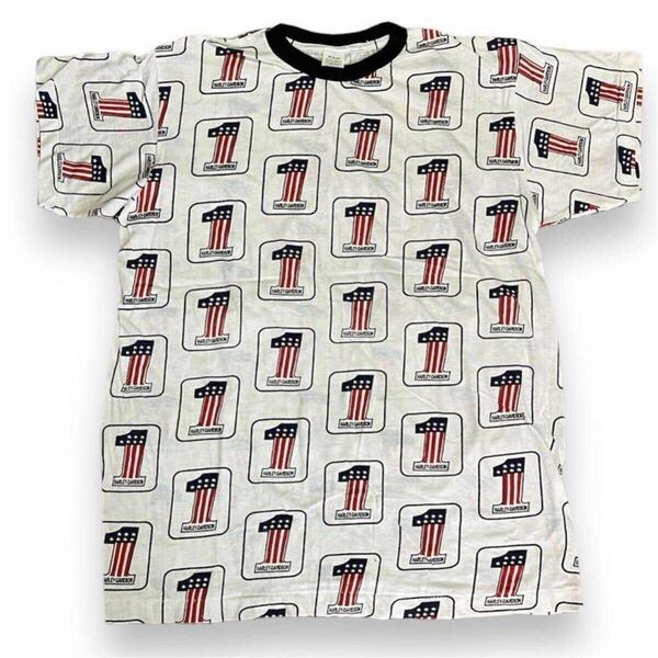 USA製 Harley Davidson ハーレーダビッドソン Tシャツ デッドストック NO.1ロゴ イージーライダー 山田レン 90s 当時物 ヴィンテージ 80s
