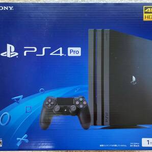 【美品】PS4Pro CUH-7200B B01 1TB (SSD換装)初期化/動作品/付属品・箱あり おまけコントローラー追加