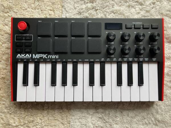 【極美品】AKAI MPK mini MK3 MIDIキーボード アカイ