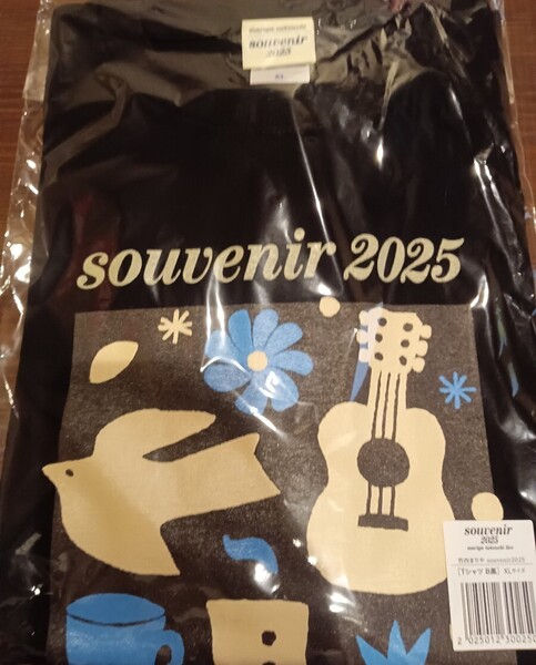 送料無料 XLサイズ Tシャツ 竹内まりや souvenir2025 ライブツアー2025
